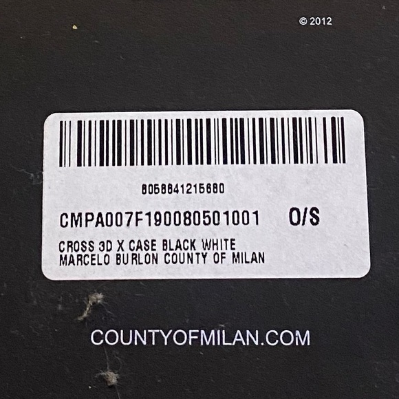 Marcelo Burlon iPhone X Case - brand new in box - Picture 5 of 5